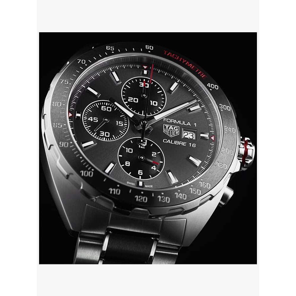 Buy Shop Tag Heuer Formula 1 Automatic Chronograph Grey Dial Two Tone Strap Watch for Men - CAZ2012.BA0970 USA Online