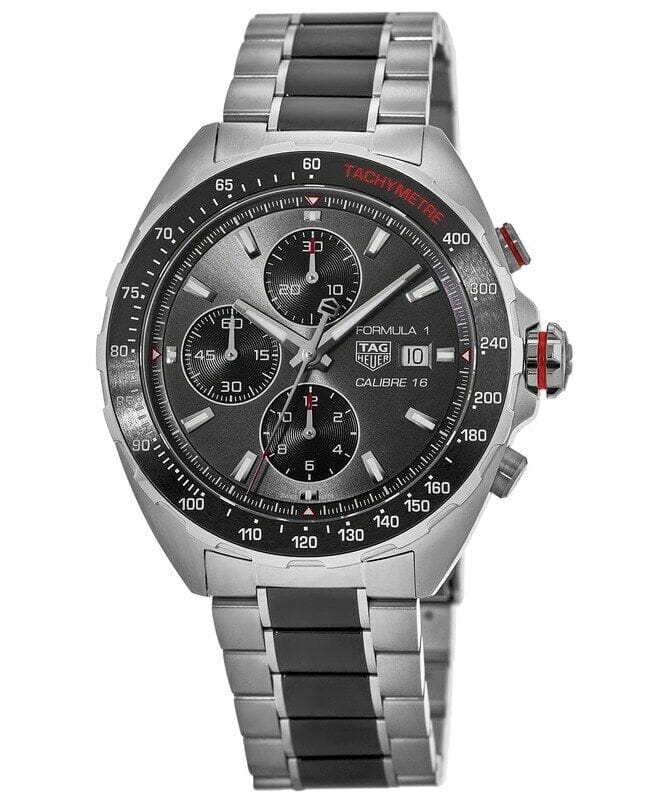 Buy Shop Tag Heuer Formula 1 Automatic Chronograph Grey Dial Two Tone Strap Watch for Men - CAZ2012.BA0970 USA Online