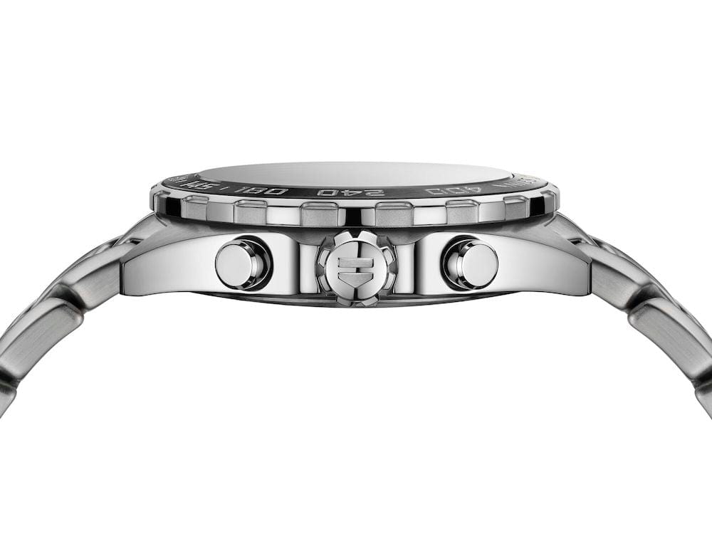 Buy Shop Tag Heuer Formula 1 Ayrton Senna Special Edition Grey Dial Silver Steel Strap Watch for Men - CAZ101AF.BA0637 USA Online