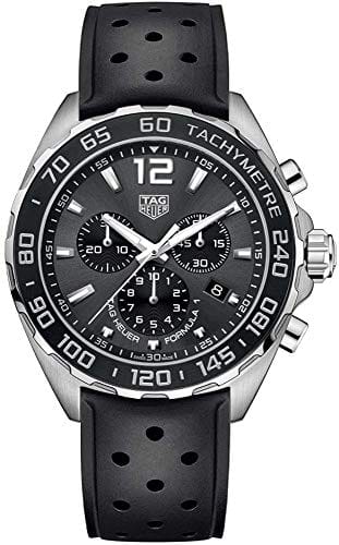Buy Shop Tag Heuer Formula 1 Black Dial Black Rubber Strap Watch for Men - CAZ1011.FT8024 USA Online