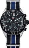 Buy Shop Tag Heuer Formula 1 Quartz Chronograph Black Dial Two Tone NATO Strap Watch for Men - CAZ1010.FC8197 USA Online