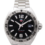 Buy Shop Tag Heuer Formula 1 Black Dial Silver Steel Strap Watch for Men - WAZ1112.BA0875 USA Online