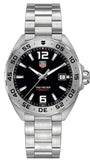 Buy Shop Tag Heuer Formula 1 Black Dial Silver Steel Strap Watch for Men - WAZ1112.BA0875 USA Online