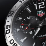 Buy Shop Tag Heuer Formula 1 Black Dial Silver Steel Strap Watch for Men - WAZ111A.BA0875 USA Online