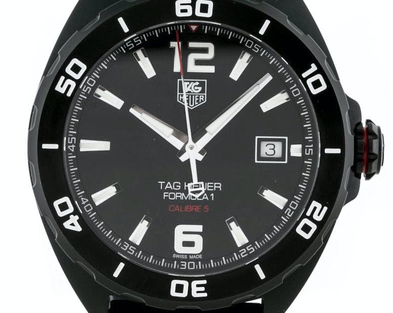 Buy Shop Tag Heuer Formula 1 Black Dial Strap Watch for Men - WAZ2115.FT8023 USA Online