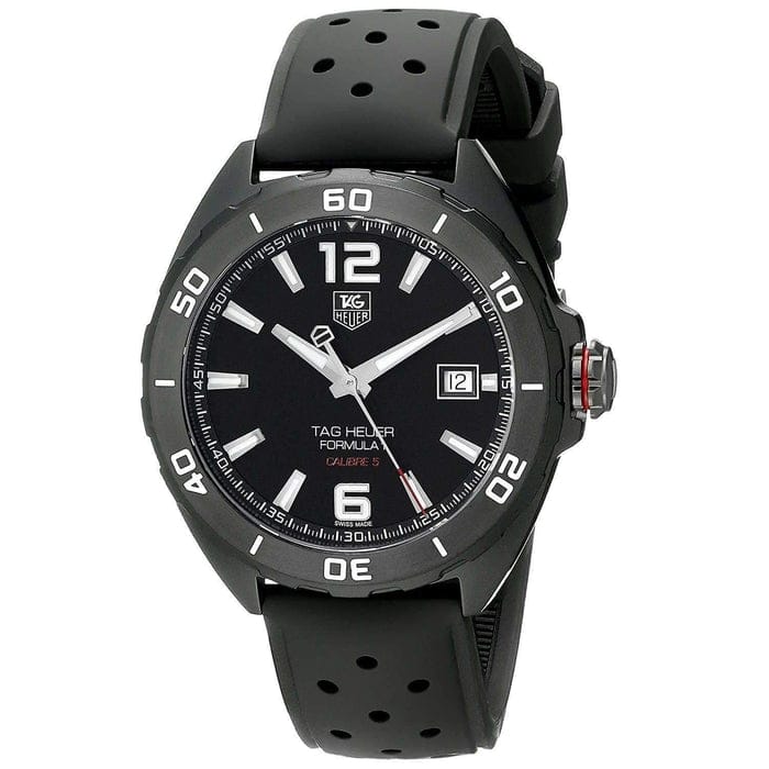 Buy Shop Tag Heuer Formula 1 Black Dial Strap Watch for Men - WAZ2115.FT8023 USA Online