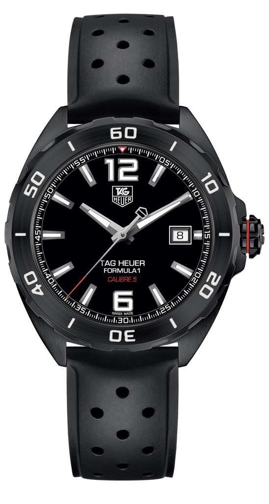 Buy Shop Tag Heuer Formula 1 Black Dial Strap Watch for Men - WAZ2115.FT8023 USA Online
