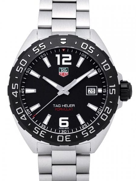 Buy Shop Tag Heuer Formula 1 Black Dial Watch for Men - WAZ1110.BA0875 USA Online