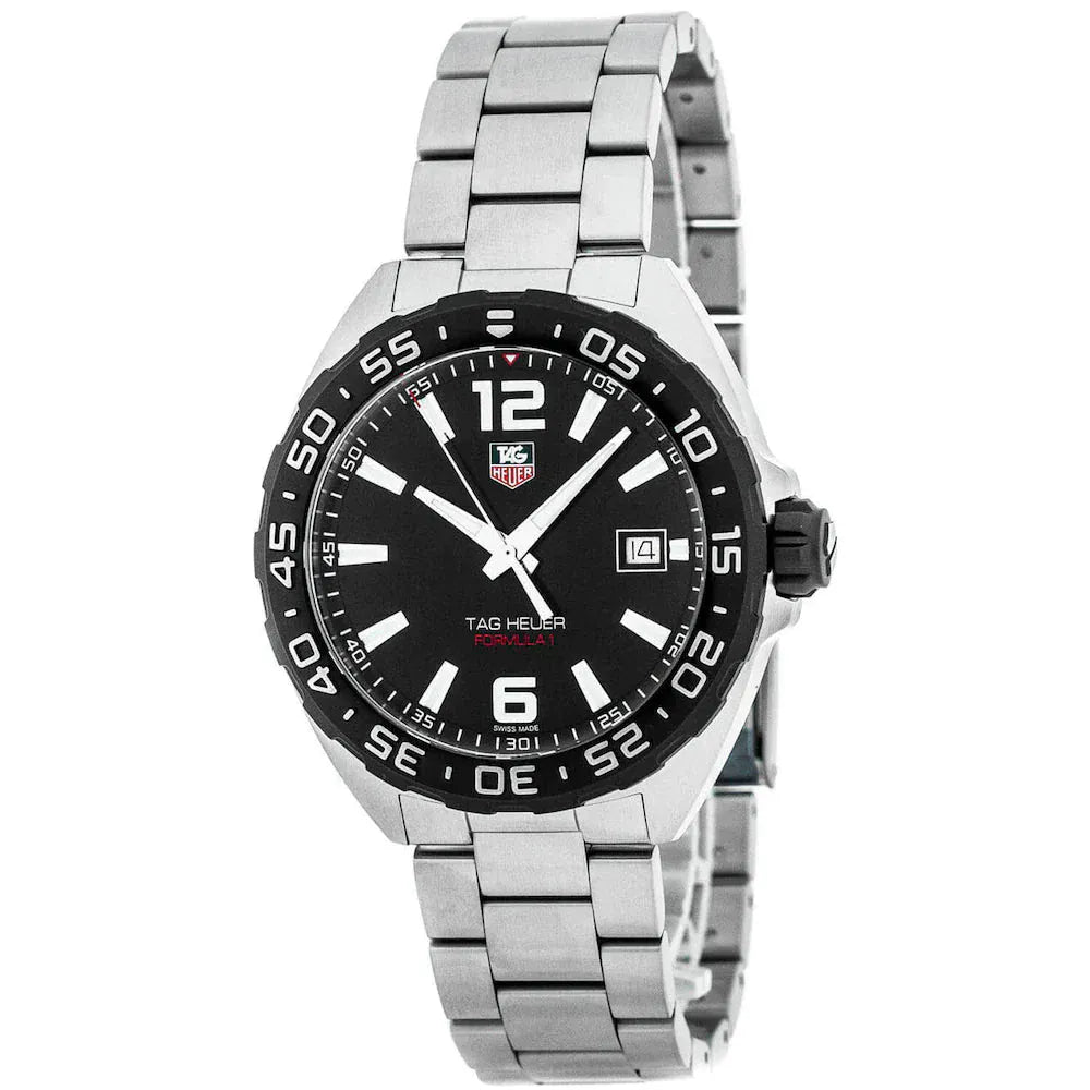 Buy Shop Tag Heuer Formula 1 Black Dial Watch for Men - WAZ1110.BA0875 USA Online