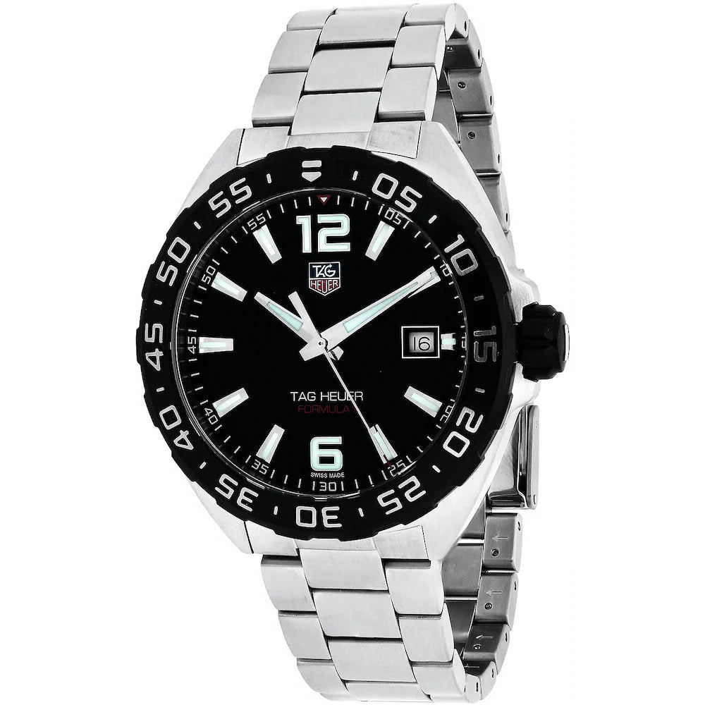 Buy Shop Tag Heuer Formula 1 Black Dial Watch for Men - WAZ1110.BA0875 USA Online