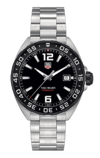 Buy Shop Tag Heuer Formula 1 Black Dial Watch for Men - WAZ1110.BA0875 USA Online