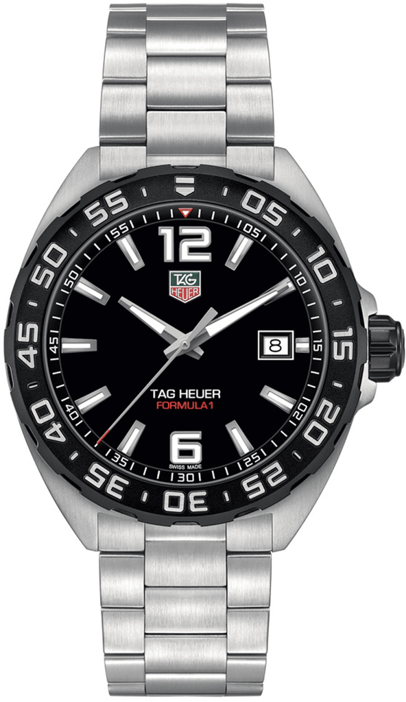 Buy Shop Tag Heuer Formula 1 Black Dial Watch for Men - WAZ1110.BA0875 USA Online
