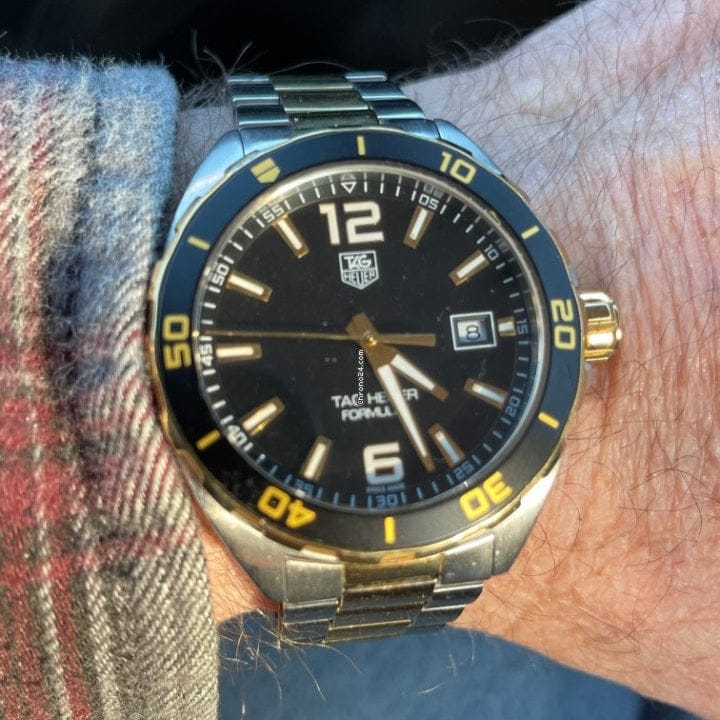 Tag Heuer Formula 1 Black Dial Watch for Men - WAZ1121.BB0879