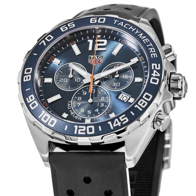 Buy Shop Tag Heuer Formula 1 Blue Dial Black Rubber Strap Watch for Men - CAZ1014.FT8024 USA Online