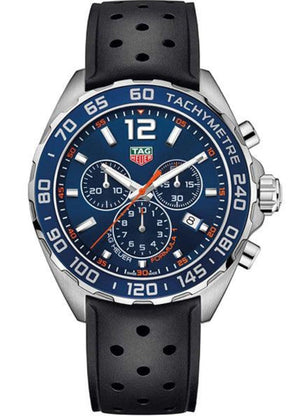 Buy Shop Tag Heuer Formula 1 Blue Dial Black Rubber Strap Watch for Men - CAZ1014.FT8024 USA Online