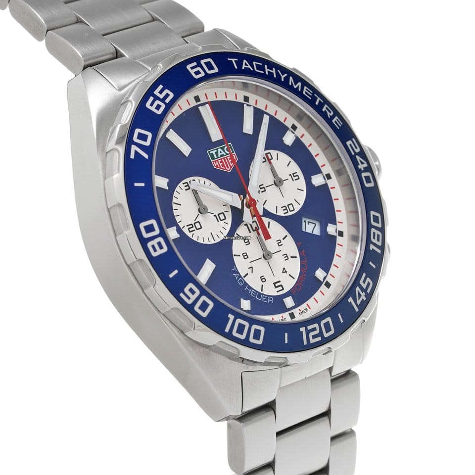 Buy Shop Tag Heuer Formula 1 Blue Dial Silver Steel Strap Watch for Men - CAZ1018BA0842 USA Online