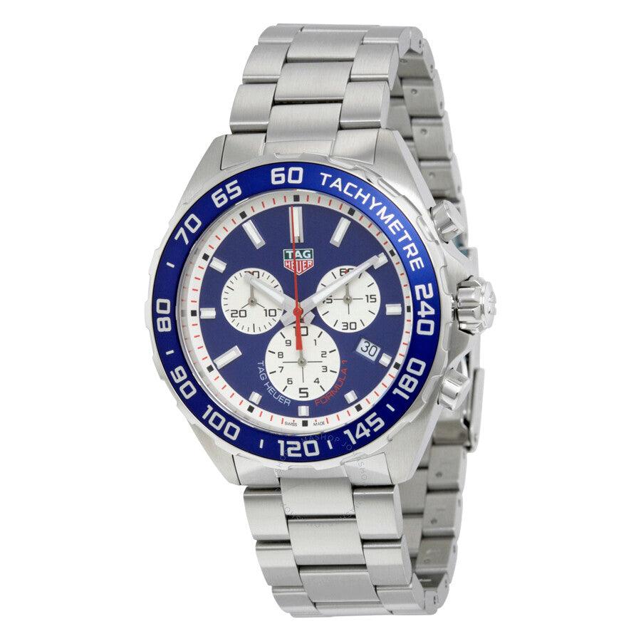 Buy Shop Tag Heuer Formula 1 Blue Dial Silver Steel Strap Watch for Men - CAZ1018BA0842 USA Online