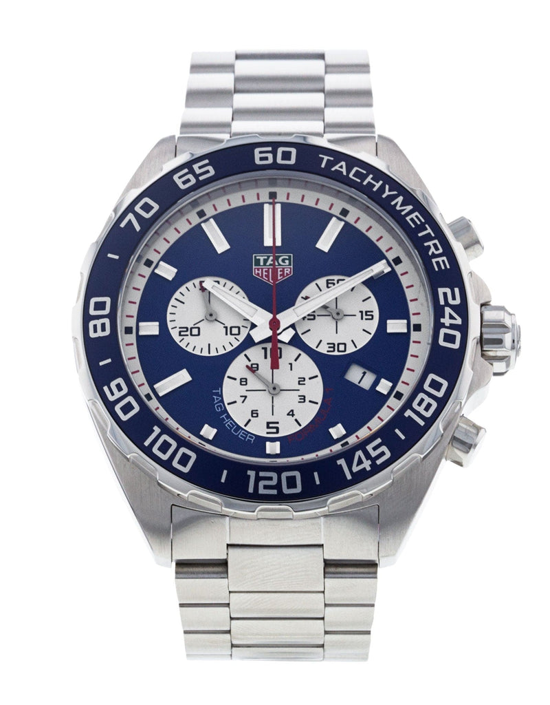 Buy Shop Tag Heuer Formula 1 Blue Dial Silver Steel Strap Watch for Men - CAZ1018BA0842 USA Online
