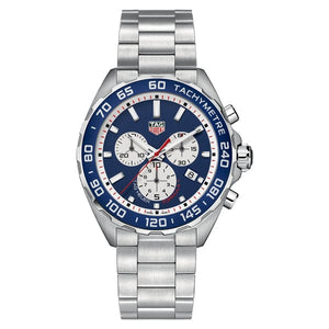 Buy Shop Tag Heuer Formula 1 Blue Dial Silver Steel Strap Watch for Men - CAZ1018BA0842 USA Online