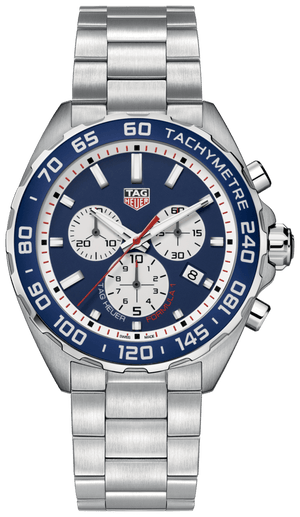 Buy Shop Tag Heuer Formula 1 Blue Dial Silver Steel Strap Watch for Men - CAZ1018BA0842 USA Online