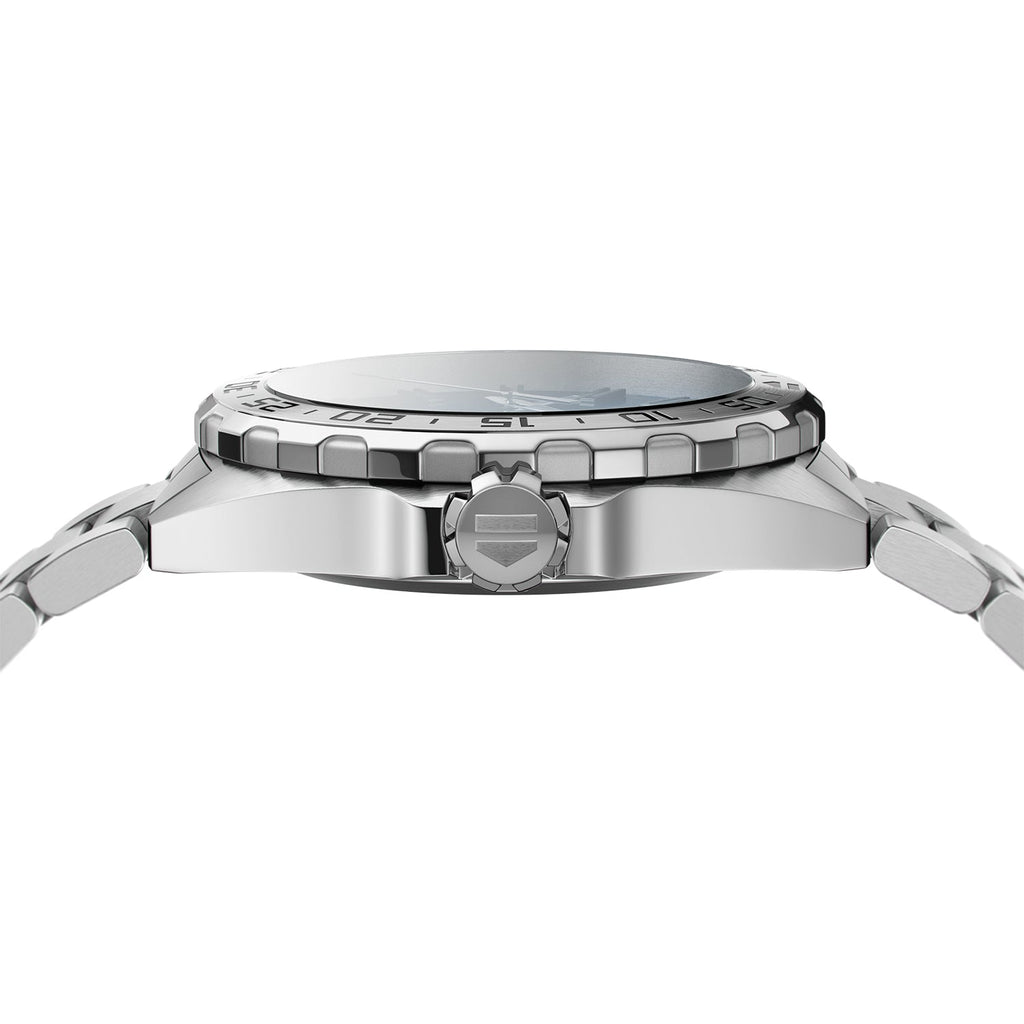 Buy Shop Tag Heuer Formula 1 Blue Dial Silver Steel Strap Watch for Men - WAZ1118.BA0875 USA Online
