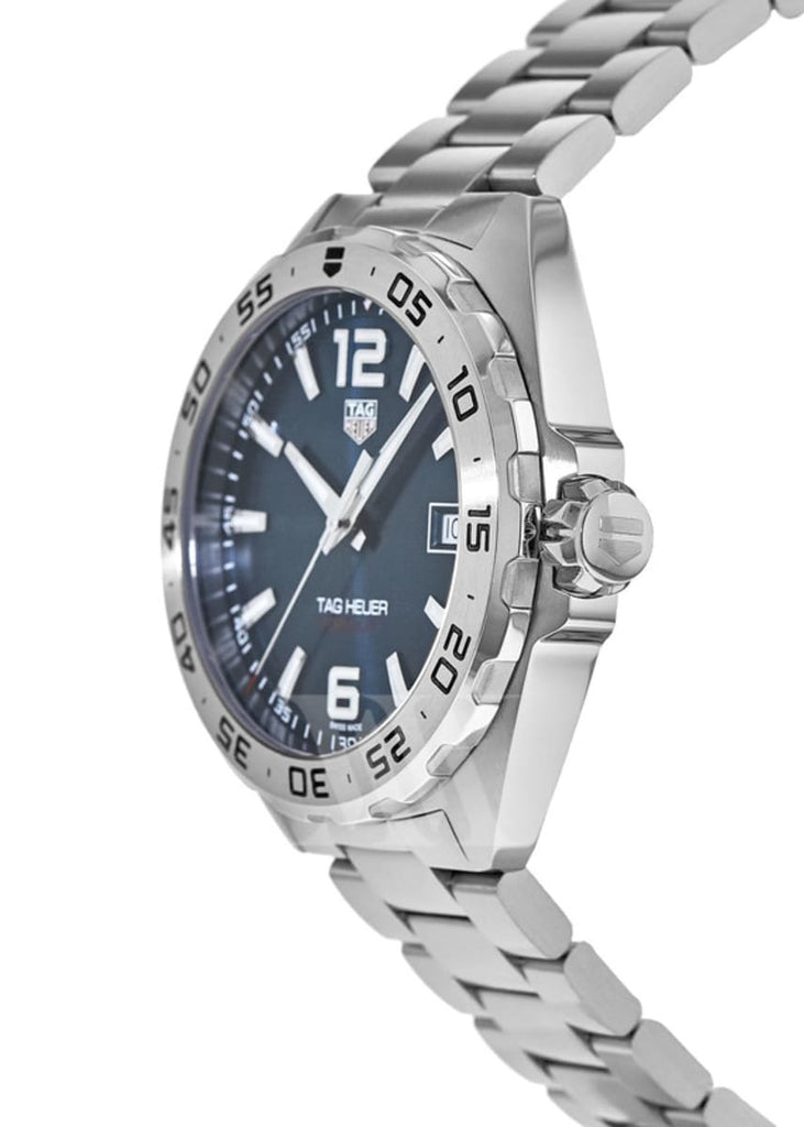 Buy Shop Tag Heuer Formula 1 Blue Dial Silver Steel Strap Watch for Men - WAZ1118.BA0875 USA Online