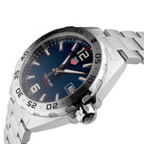 Buy Shop Tag Heuer Formula 1 Blue Dial Silver Steel Strap Watch for Men - WAZ1118.BA0875 USA Online