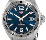 Buy Shop Tag Heuer Formula 1 Blue Dial Silver Steel Strap Watch for Men - WAZ1118.BA0875 USA Online