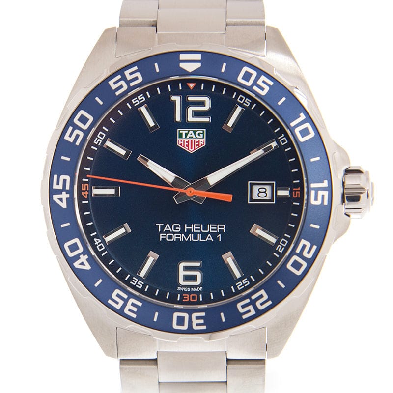 Buy Shop Tag Heuer Formula 1 Blue Dial Watch for Men - WAZ1010.BA0842 USA Online