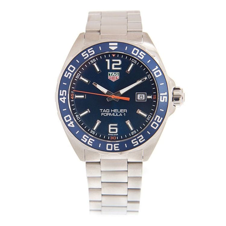 Buy Shop Tag Heuer Formula 1 Blue Dial Watch for Men - WAZ1010.BA0842 USA Online
