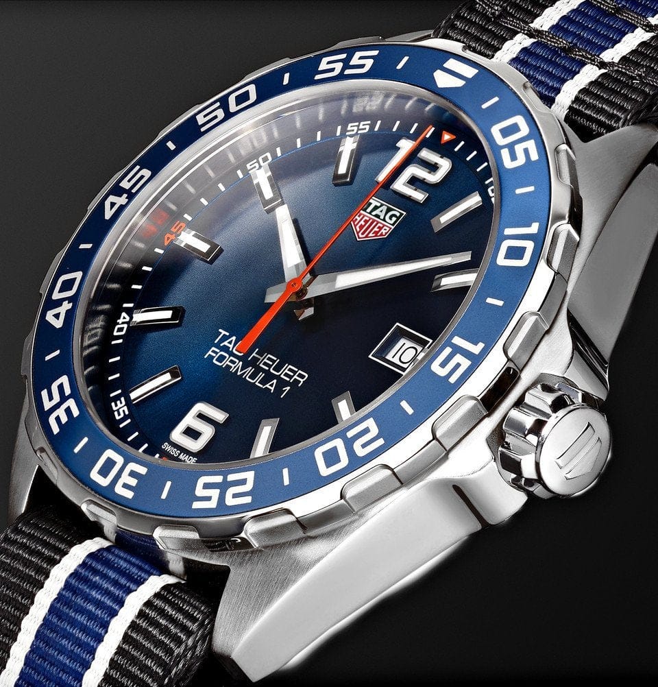 Buy Shop Tag Heuer Formula 1 Blue Dial Watch for Men - WAZ1010.FC8197 USA Online
