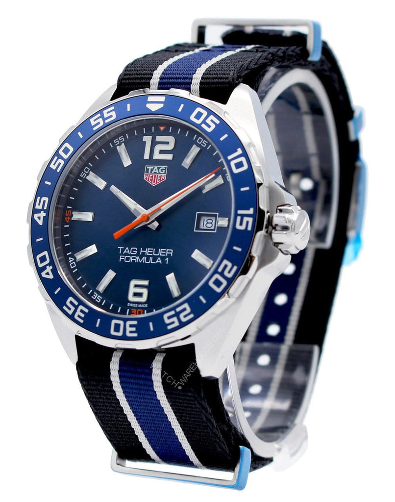 Buy Shop Tag Heuer Formula 1 Blue Dial Watch for Men - WAZ1010.FC8197 USA Online