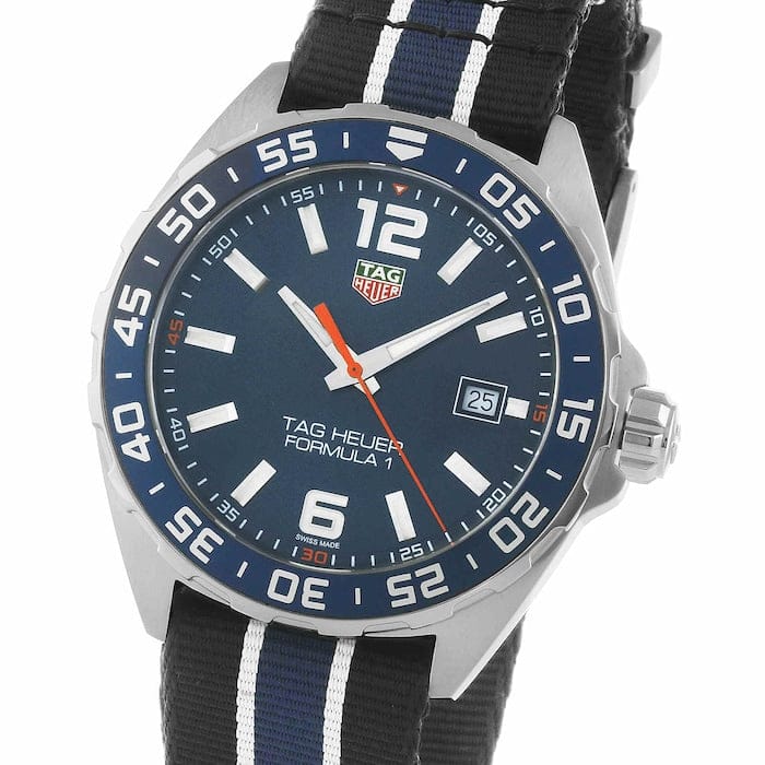 Buy Shop Tag Heuer Formula 1 Blue Dial Watch for Men - WAZ1010.FC8197 USA Online