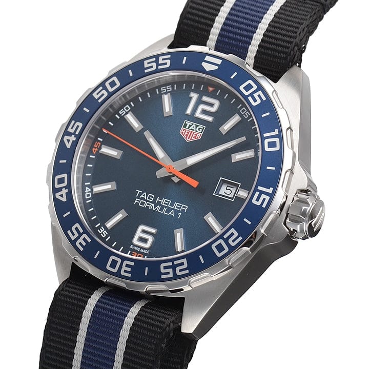 Buy Shop Tag Heuer Formula 1 Blue Dial Watch for Men - WAZ1010.FC8197 USA Online