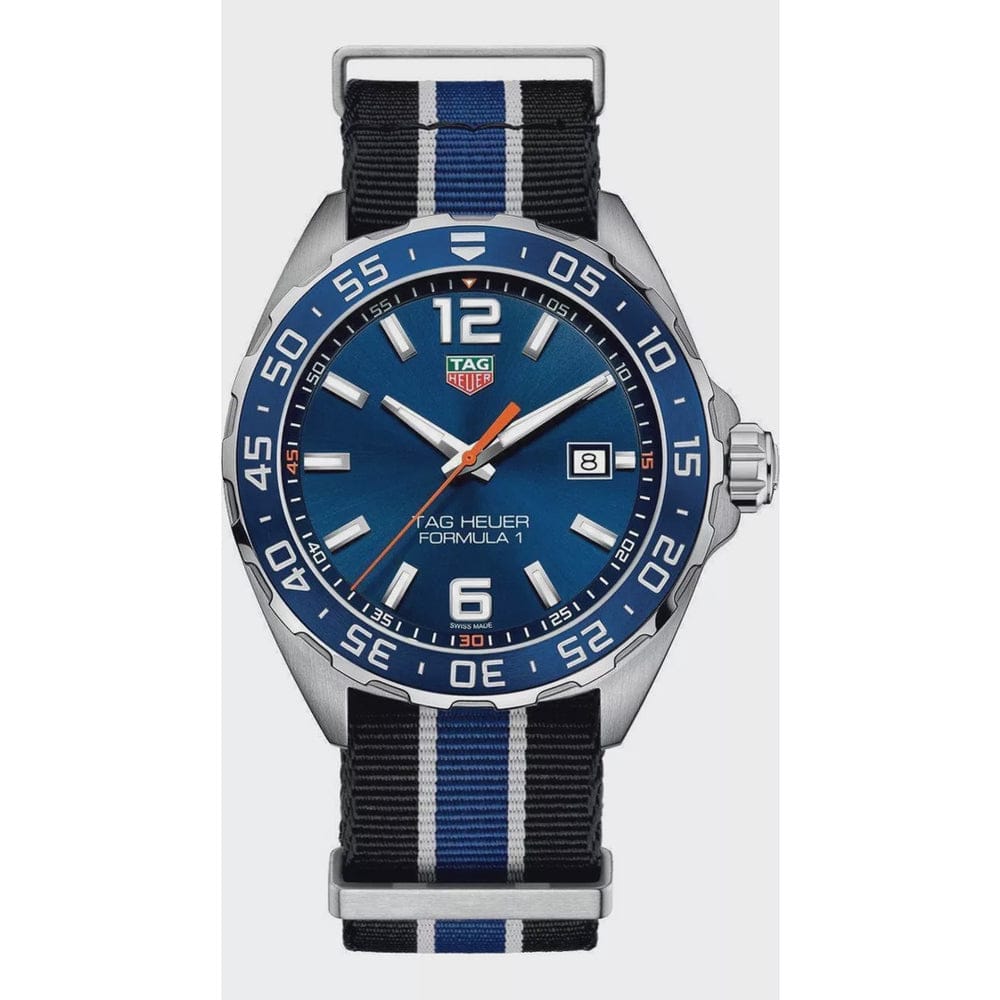 Buy Shop Tag Heuer Formula 1 Blue Dial Watch for Men - WAZ1010.FC8197 USA Online