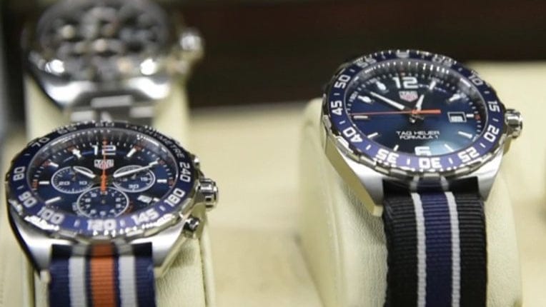 Tag Heuer Formula 1 Blue Dial Watch for Men - WAZ1010.FC8197