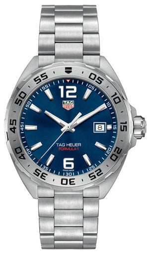 Buy Shop Tag Heuer Formula 1 Blue Dial Watch for Men - WAZ1118.BA0875 USA Online