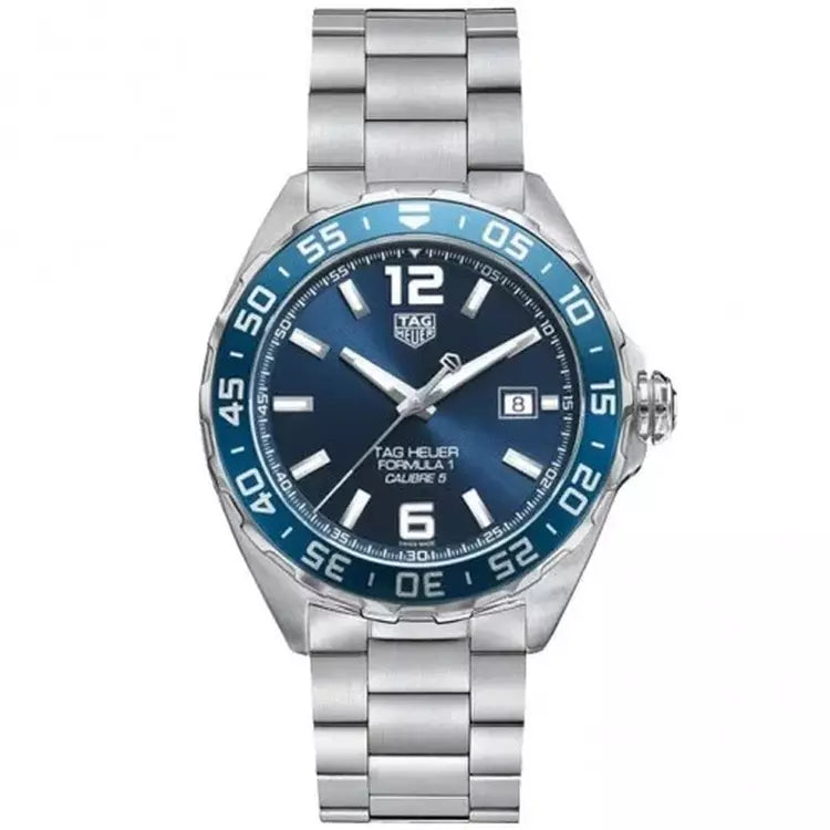 Buy Shop Tag Heuer Formula 1 Blue Dial Watch for Men - WAZ2015.BA0842 USA Online