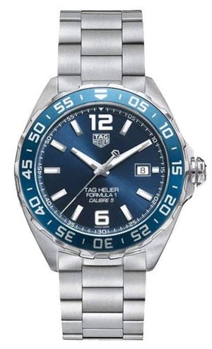 Buy Shop Tag Heuer Formula 1 Blue Dial Watch for Men - WAZ2015.BA0842 USA Online