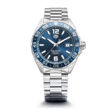 Buy Shop Tag Heuer Formula 1 Bucherer Blue Edition Blue Dial Silver Steel Strap Watch for Men - WAZ2015.BA0842 USA Online