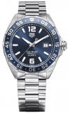 Buy Shop Tag Heuer Formula 1 Bucherer Blue Edition Blue Dial Silver Steel Strap Watch for Men - WAZ2015.BA0842 USA Online