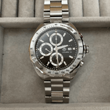 Buy Shop Tag Heuer Formula 1 Calibre 16 Automatic Chronograph Black Dial Silver Steel Strap Watch for Men - CAZ2010.BA0876 USA Online