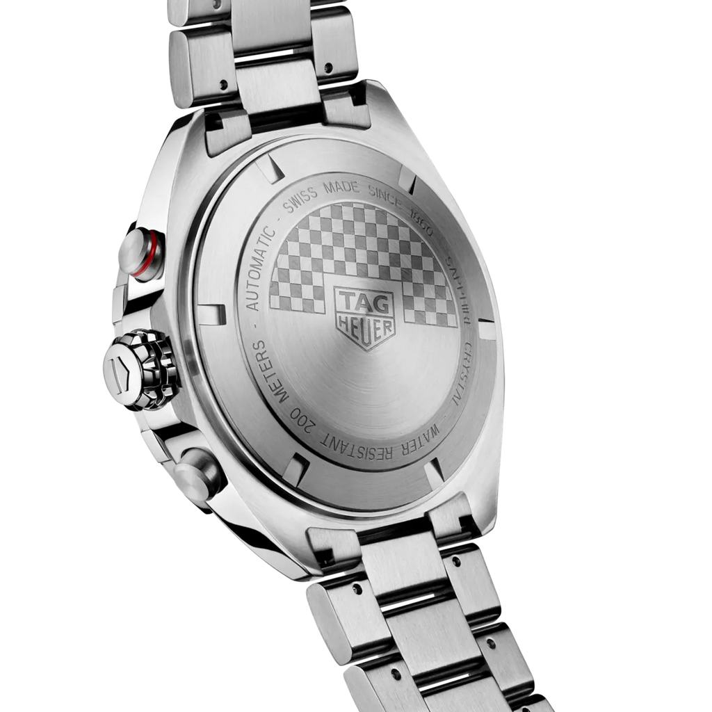 Buy Shop Tag Heuer Formula 1 Calibre 16 Automatic Chronograph Black Dial Silver Steel Strap Watch for Men - CAZ2010.BA0876 USA Online