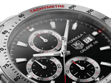 Buy Shop Tag Heuer Formula 1 Calibre 16 Automatic Chronograph Black Dial Silver Steel Strap Watch for Men - CAZ2010.BA0876 USA Online