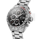 Buy Shop Tag Heuer Formula 1 Calibre 16 Automatic Chronograph Black Dial Silver Steel Strap Watch for Men - CAZ2010.BA0876 USA Online