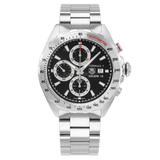 Buy Shop Tag Heuer Formula 1 Calibre 16 Automatic Chronograph Black Dial Silver Steel Strap Watch for Men - CAZ2010.BA0876 USA Online