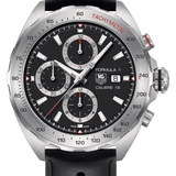 Buy Shop Tag Heuer Formula 1 Calibre 16 Black Dial Black Leather Strap Watch for Men - CAZ2010.FT8024 USA Online