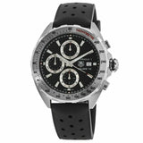Buy Shop Tag Heuer Formula 1 Calibre 16 Black Dial Black Leather Strap Watch for Men - CAZ2010.FT8024 USA Online
