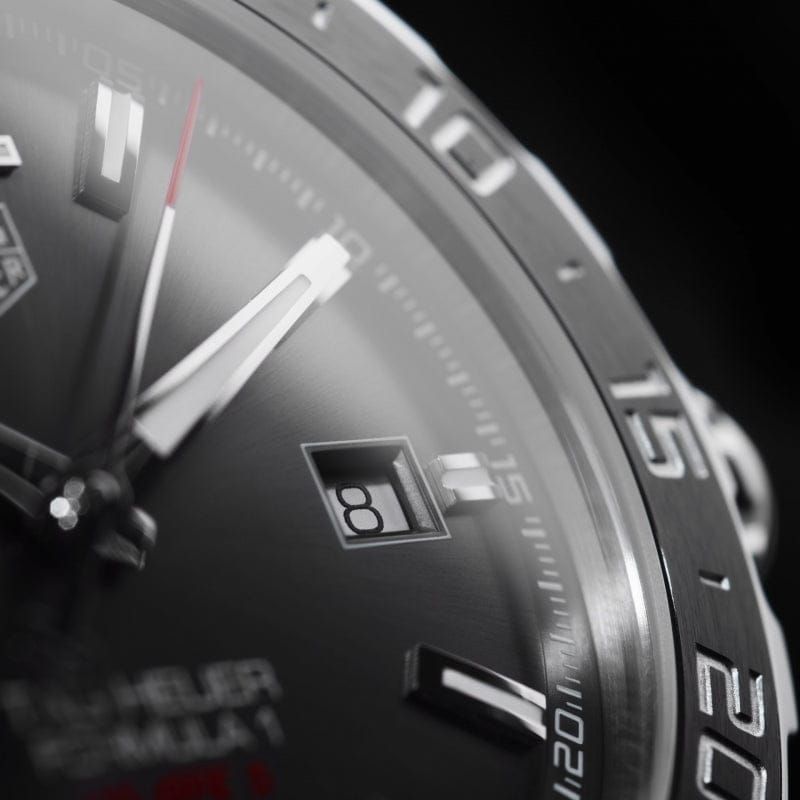 Buy Shop Tag Heuer Formula 1 Calibre 5 Anthracite Dial Two Tone Steel Strap Watch for Men - WAZ2011.BA0843 USA Online