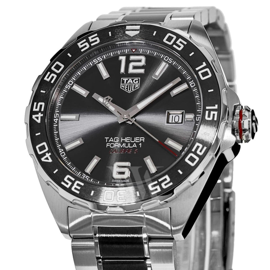Buy Shop Tag Heuer Formula 1 Calibre 5 Anthracite Dial Two Tone Steel Strap Watch for Men - WAZ2011.BA0843 USA Online